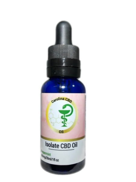 CBD oil tincture - Isolate 600mg – Carolina CBD Pharmacy